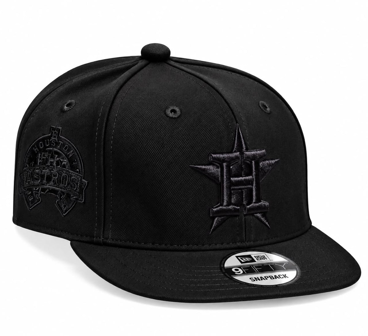Gorra Houston All Black Ajustable New Era 1.1