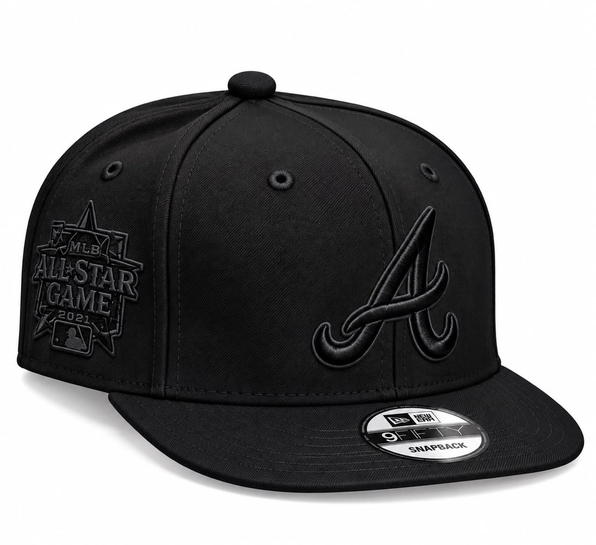Gorra Atlanta All Black Ajustable New Era 1.1