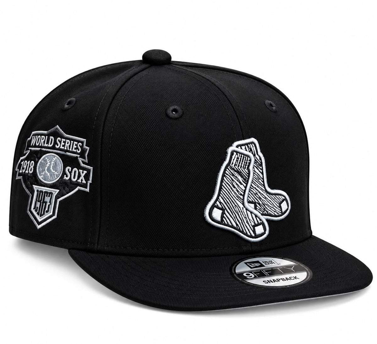 Gorra Boston Black Ajustable New Era 1.1