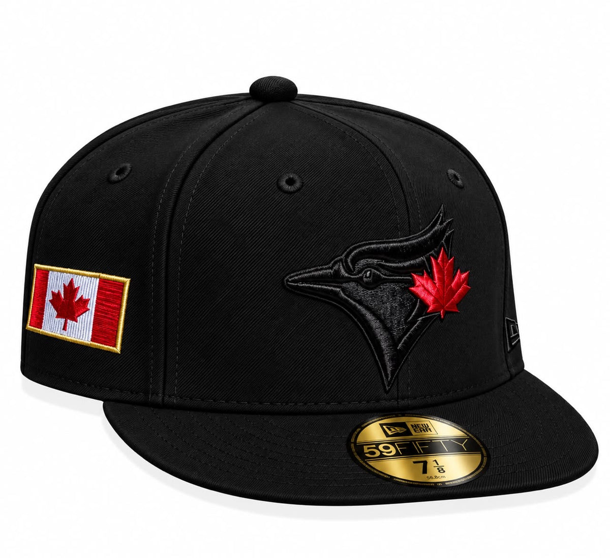 Gorra Toronto Black/Red Cerrada talla 7 1/8 New Era 1.1