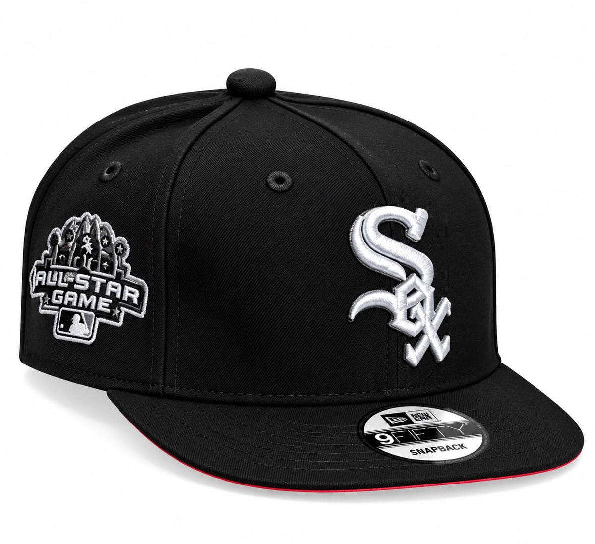 Gorra White Sox Black Ajustable New Era 1.1