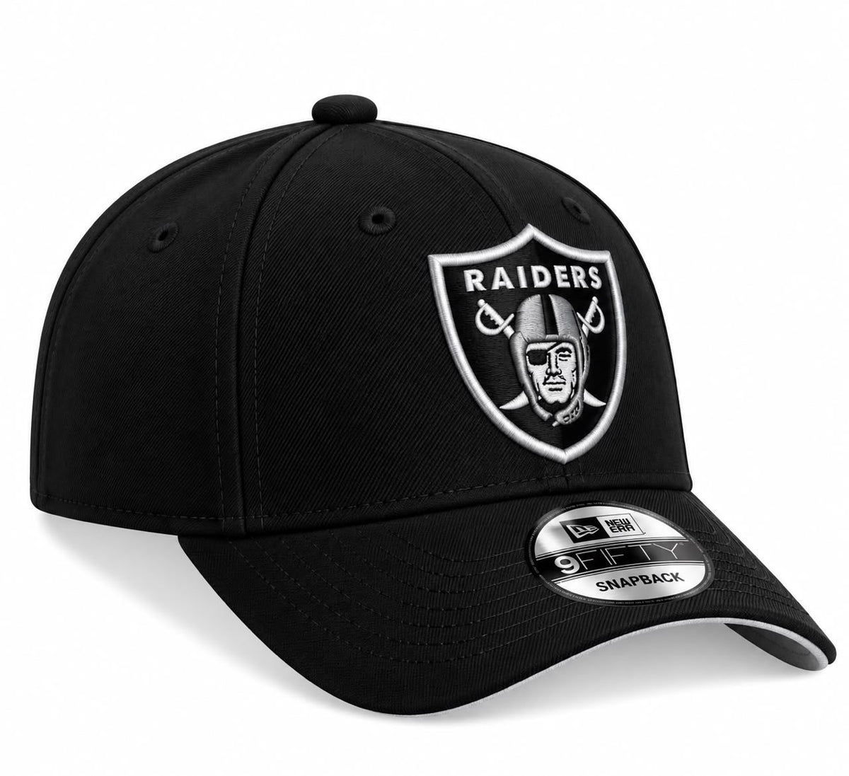 Gorra Raiders Black Ajustable New Era 1.1