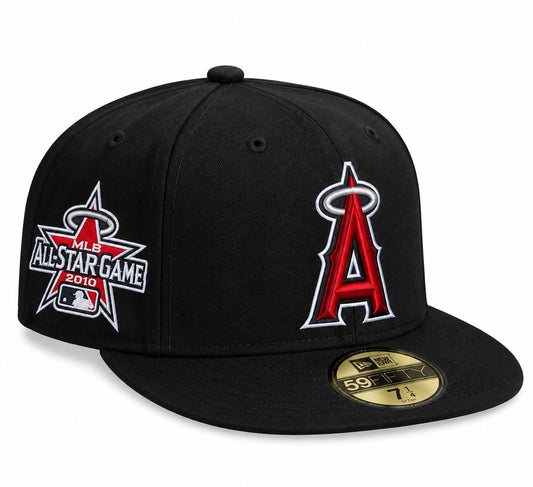 Gorra Anaheim Black Cerrada talla 71/4 New Era 1.1