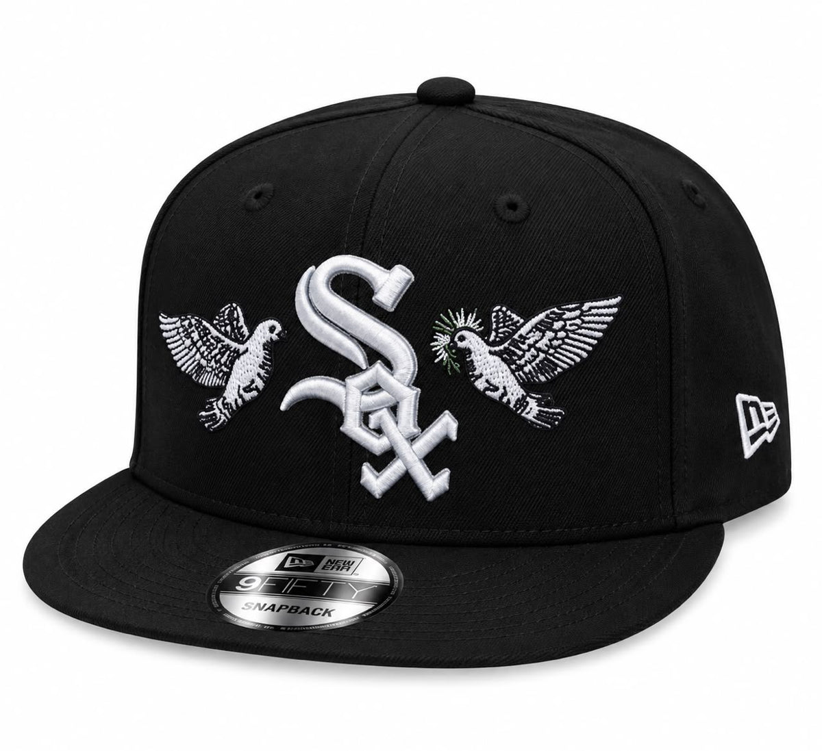 Gorra White Sox Black Ajustable New Era 1.1