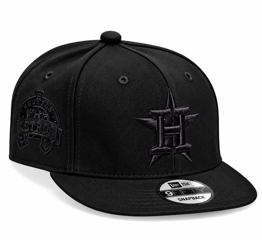 Gorra Houston All Black Ajustable New Era 1.1