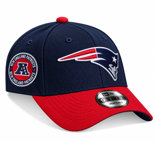 Gorra Patriots Blue/Red Ajustable New Era 1.1