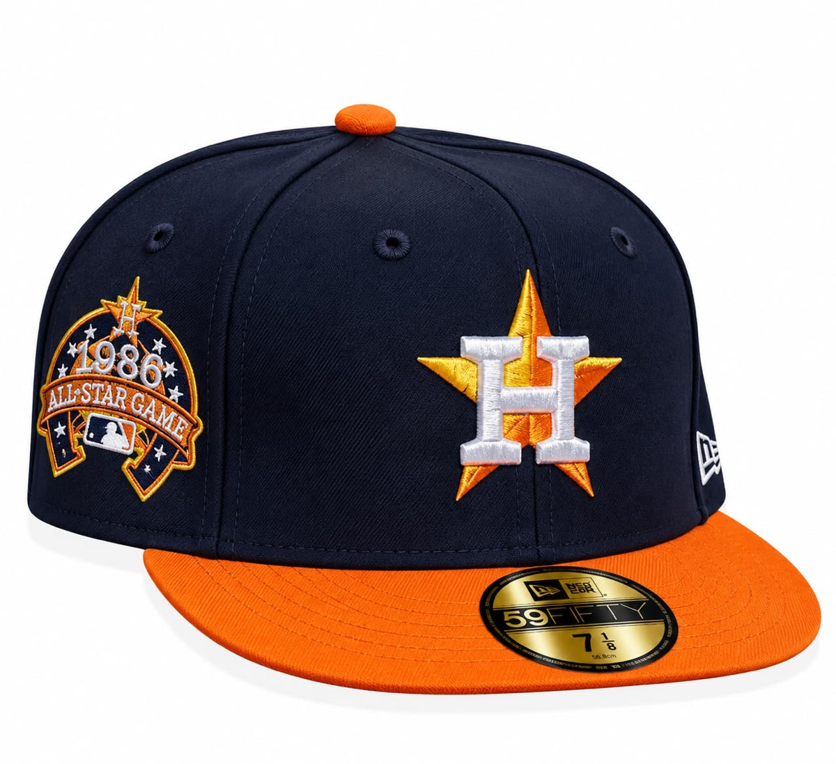 Gorra Houston Classic Cerrada talla 7 1/8 New Era 1.1