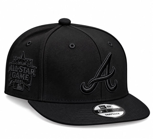 Gorra Atlanta All Black Ajustable New Era 1.1