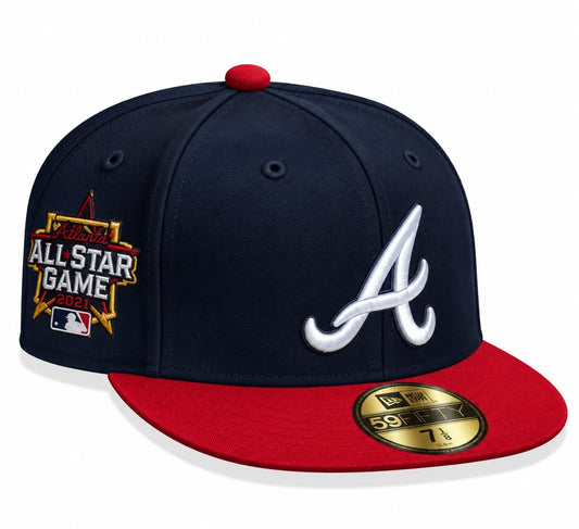 Gorra Atlanta Classic Cerrada talla 7 1/8 New Era 1.1