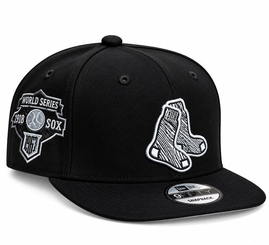 Gorra Boston Black Ajustable New Era 1.1