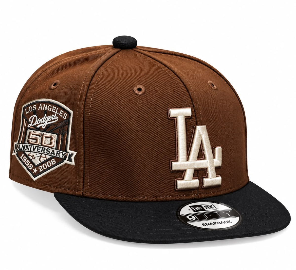 Gorra LA Brown/Black Ajustable New Era 1.1