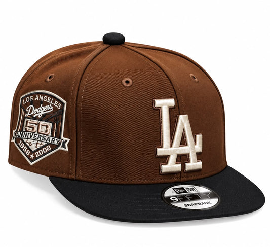 Gorra LA Brown/Black Ajustable New Era 1.1