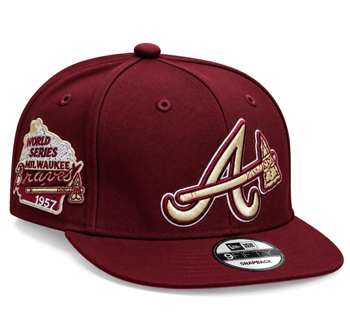 Gorra Atlanta Red Wine Ajustable New Era 1.1