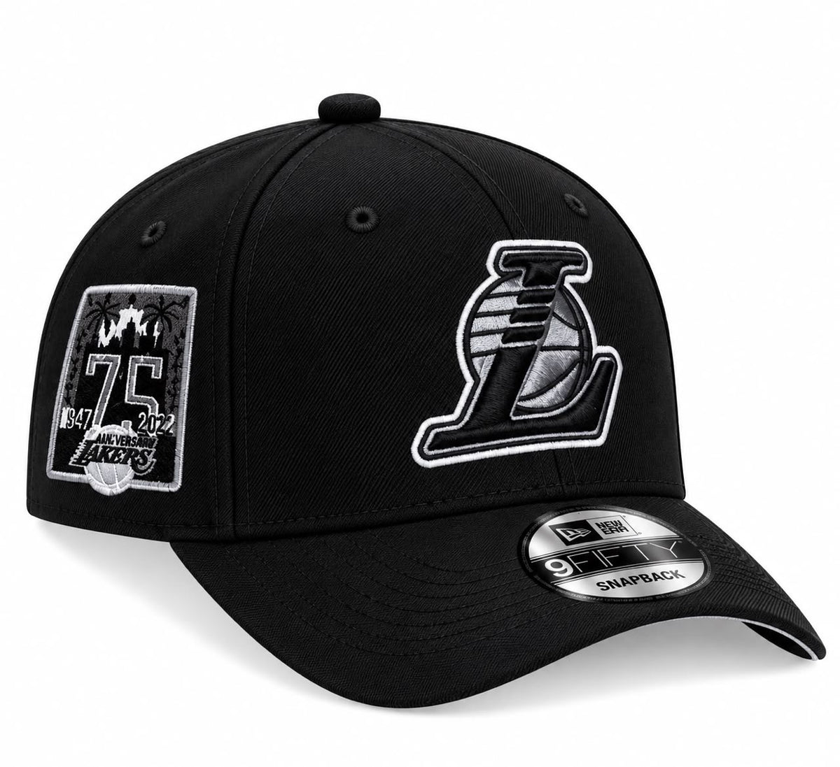 Gorra Lakers Black Ajustable New Era 1.1