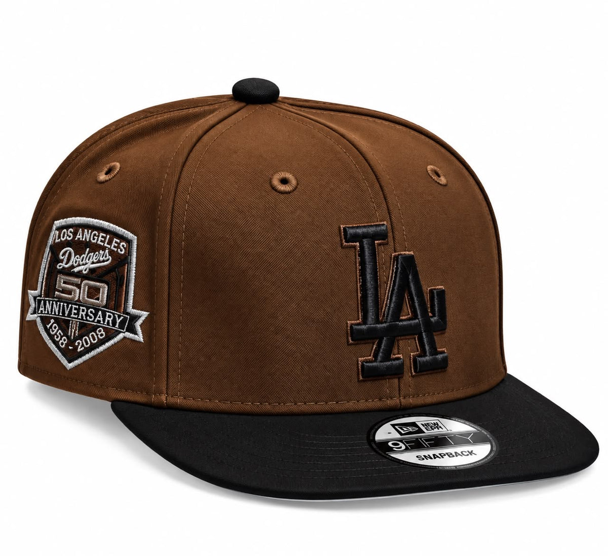 Gorra LA Brown/Black Ajustable New Era 1.1
