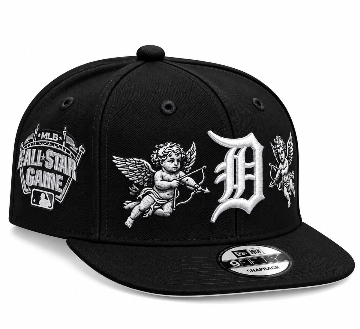 Gorra Detroit Black Ajustable New Era 1.1