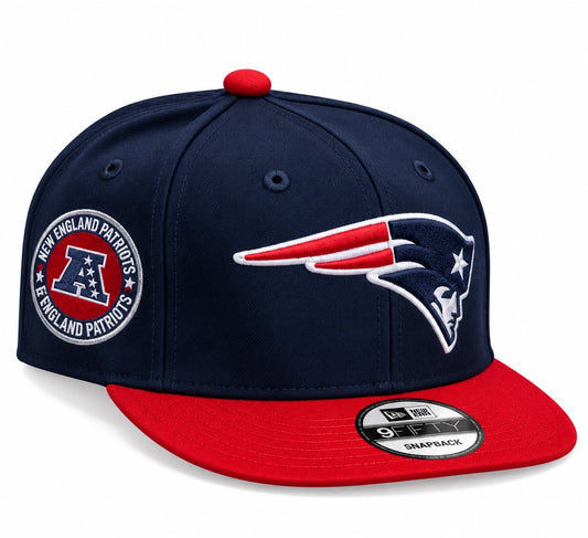 Gorra Patriots Blue/Red Ajustable New Era 1.1