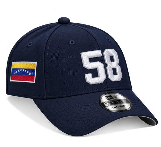Gorra Venezuela 58 Navy Blue Ajustable New Era 1.1