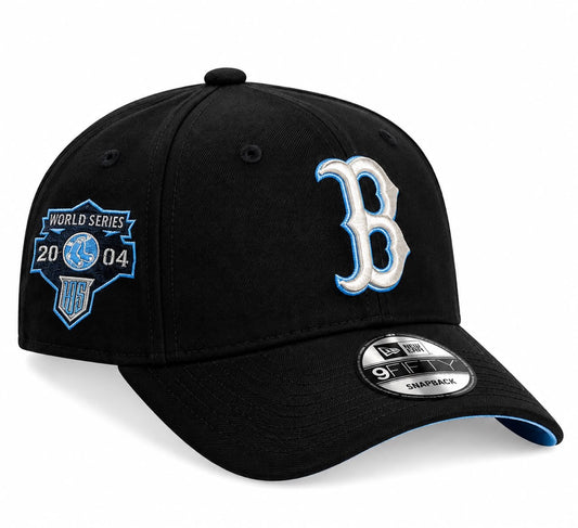 Gorra Boston Black/Blue Ajustable New Era 1.1