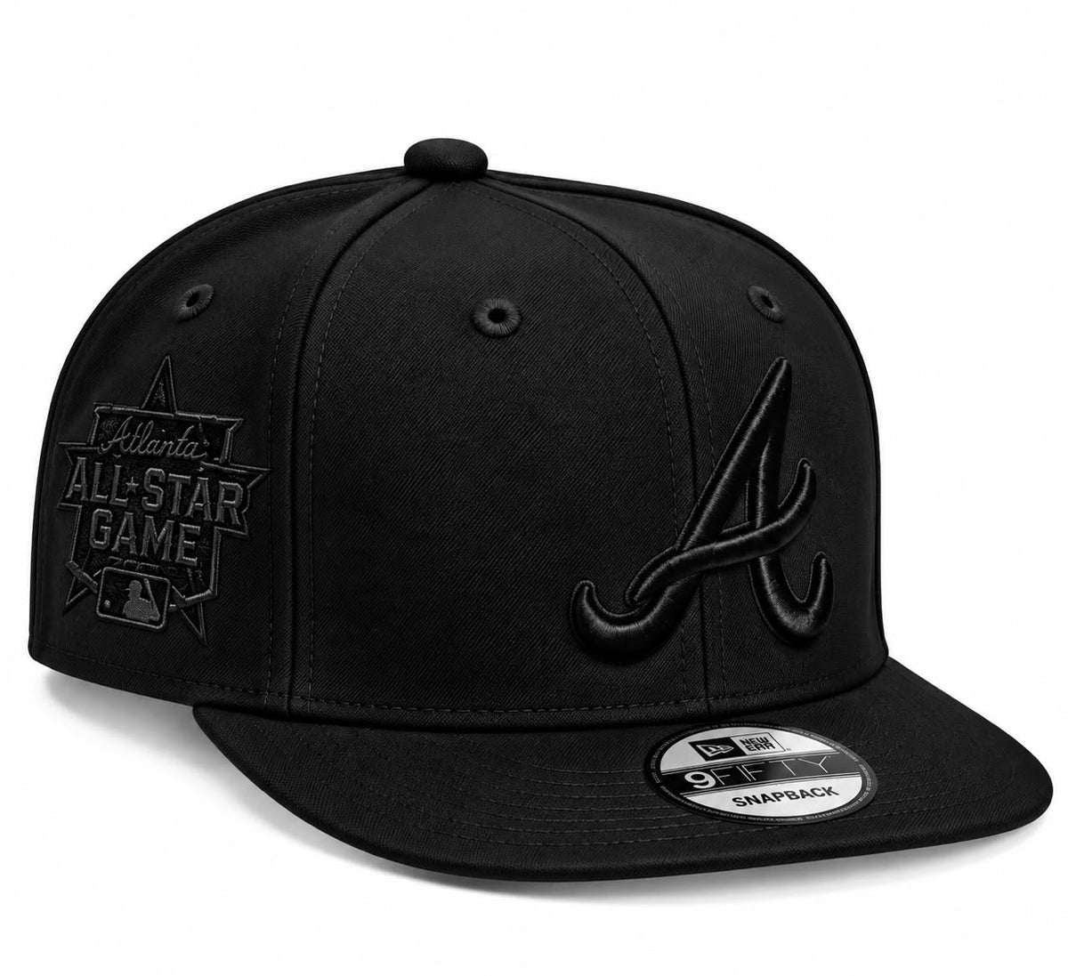 Gorra Atlanta All Black Ajustable New Era 1.1