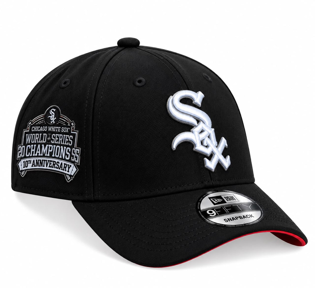 Gorra White Sox Black Ajustable New Era 1.1