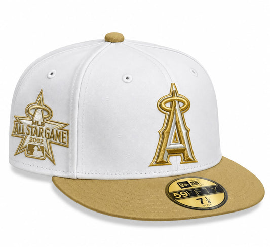 Gorra Anaheim Cream/Yellow Cerrada talla 71/4 New Era 1.1