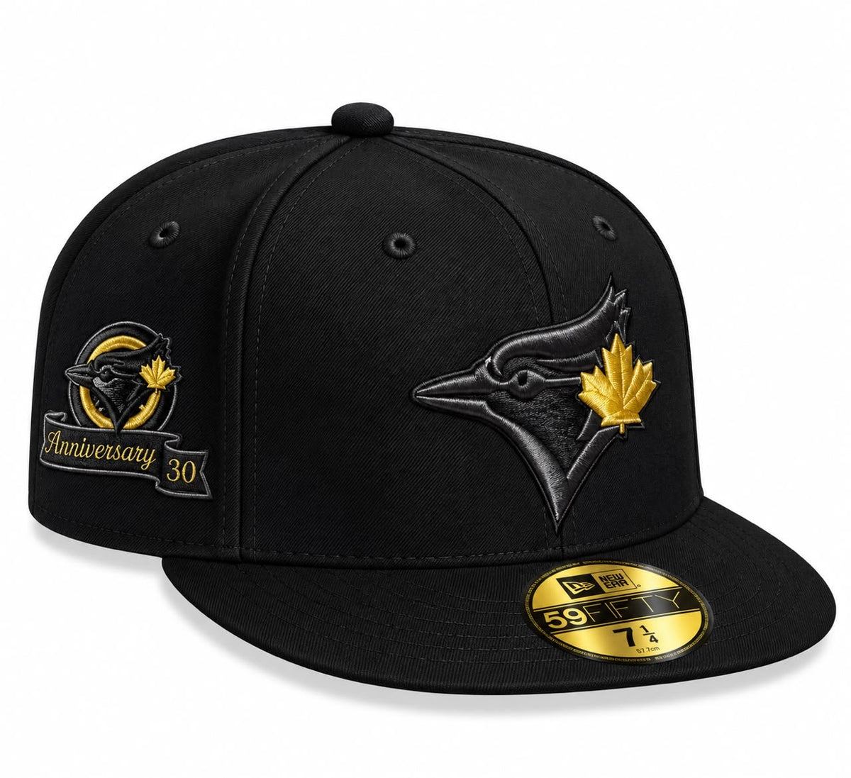 Gorra Toronto Black Cerrada talla 71/4 New Era 1.1