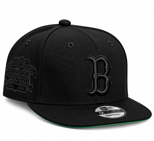 Gorra Boston All Black Ajustable New Era 1.1