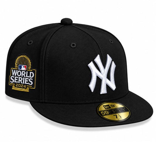 Gorra Yankees Black Cerrada talla 71/4 New Era 1.1