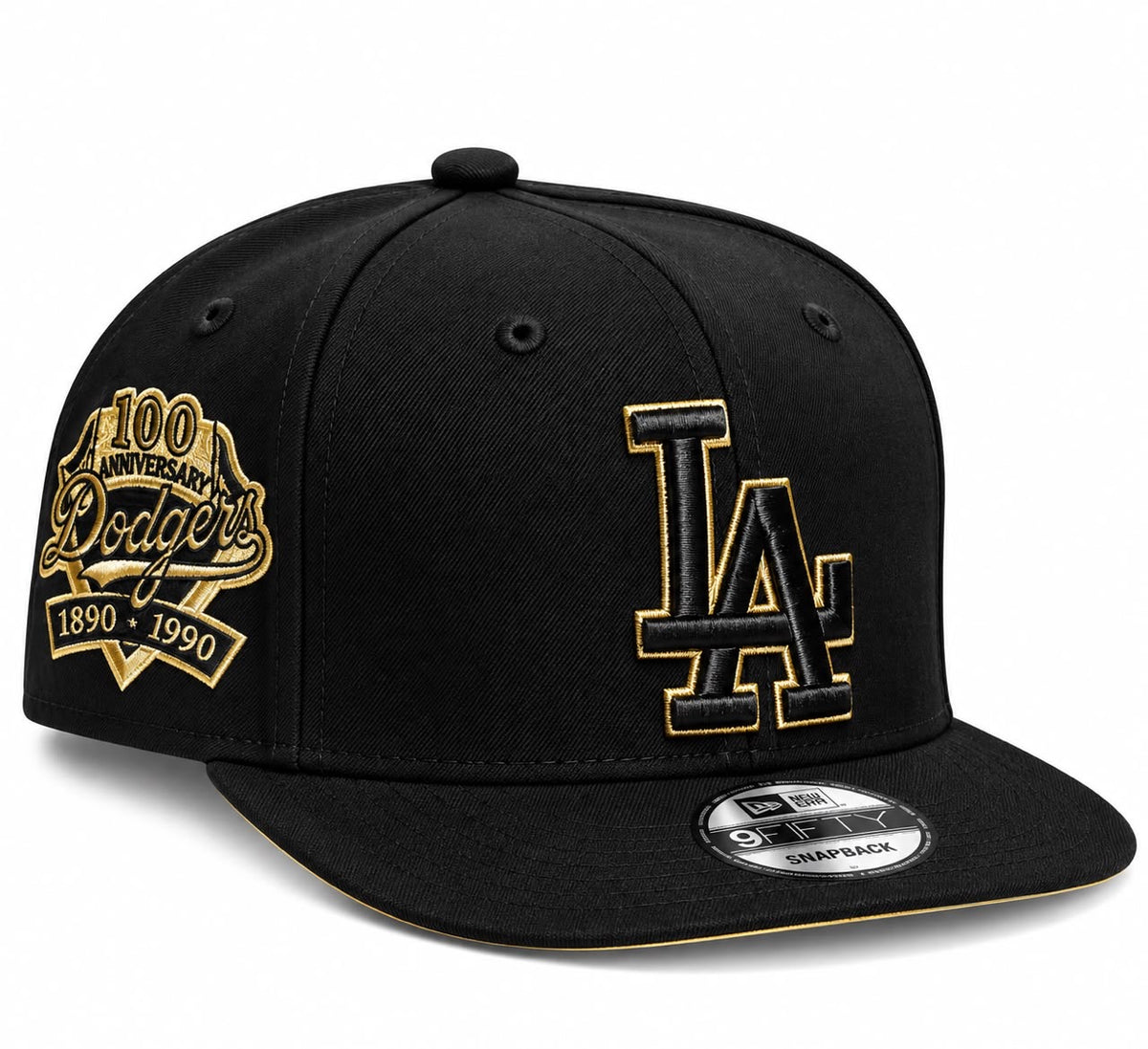 Gorra LA Black/Yellow Ajustable New Era 1.1