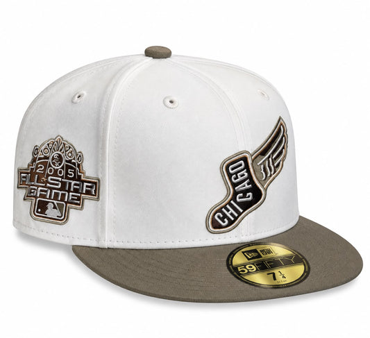 Gorra Chicago Cubs White Cerrada talla 71/4 New Era 1.1