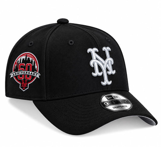 Gorra Mets Black Ajustable New Era 1.1
