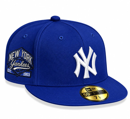 Gorra Yankees Blue Cerrada talla 71/4 New Era 1.1