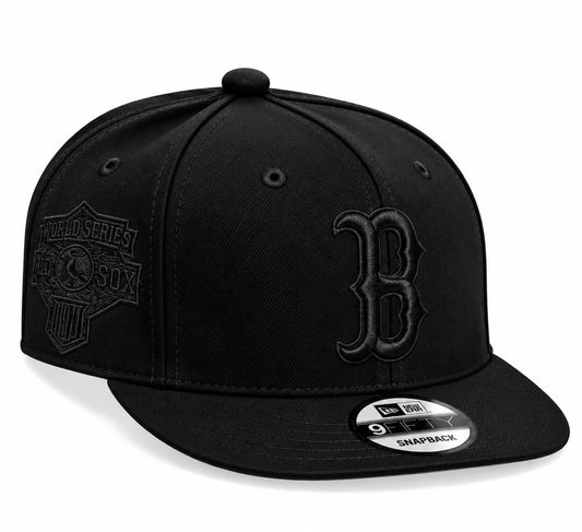 Gorra Boston All Black Ajustable New Era 1.1