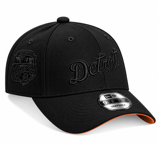 Gorra Detroit All Black Ajustable New Era 1.1